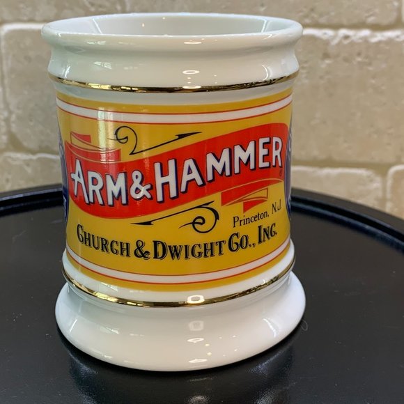 Franklin Mint Vintage ARM & HAMMER Porcelain Mug Franklin Mint The Corner Store - Picture 2 of 4